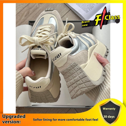 Alice – Retro Women's Platform Dad Shoes with Thick Soles