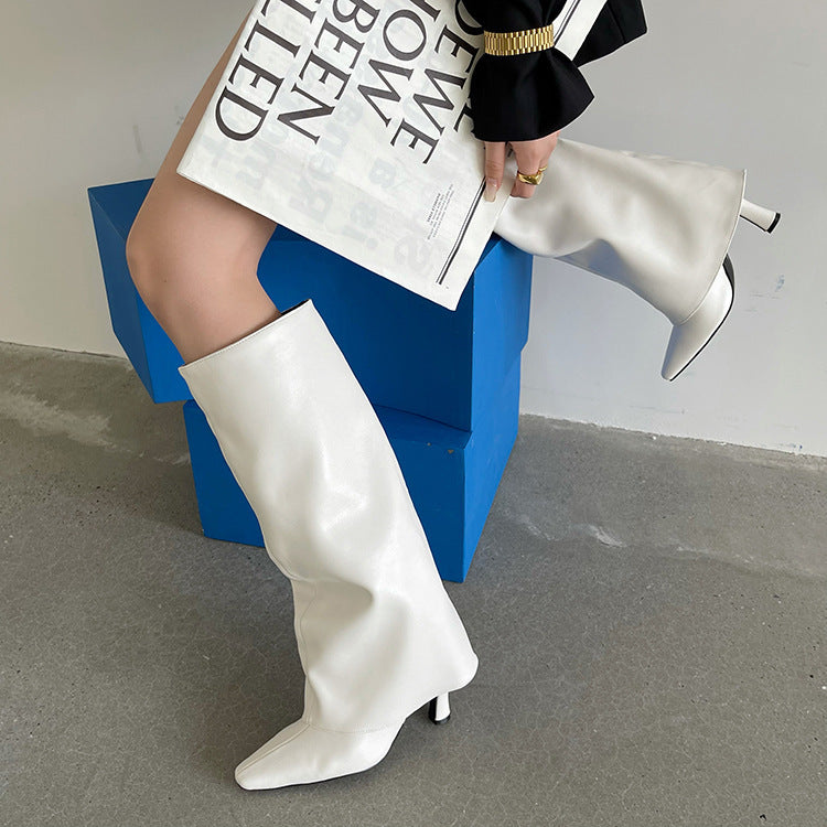 Phoebe – Vegan High-Top Boots