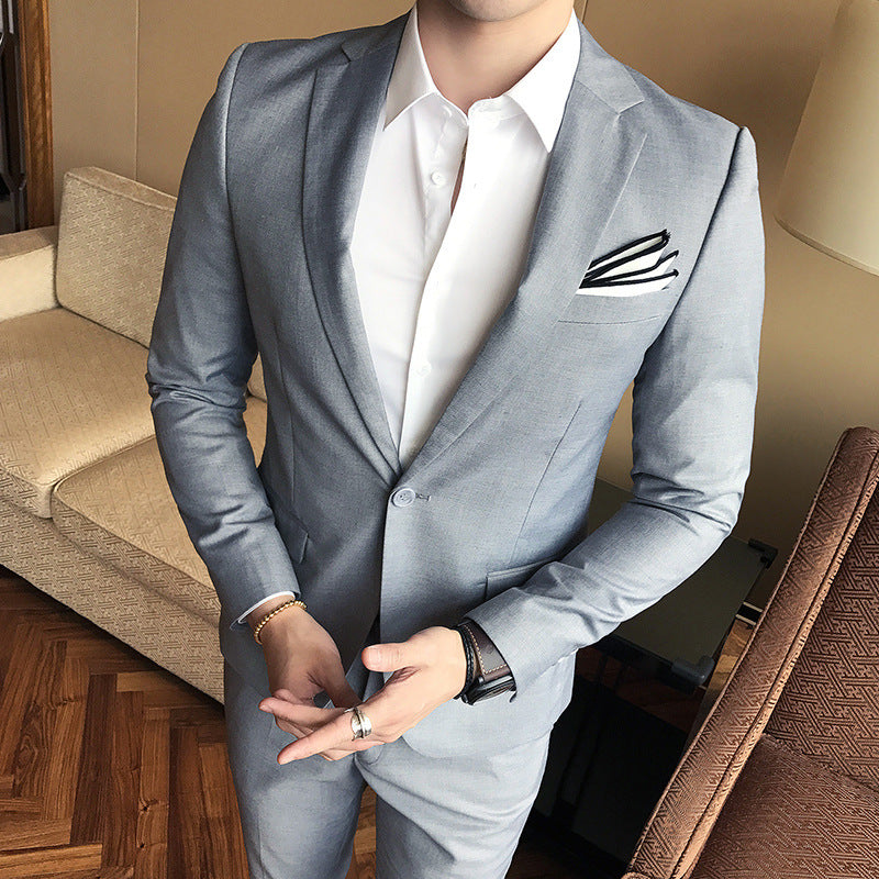 David – One-Button Two-Piece Suit