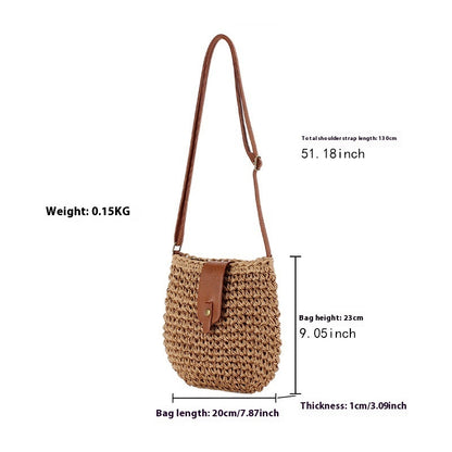 Linda – Multifunctional Mori Crossbody Bag for Beach Vacations