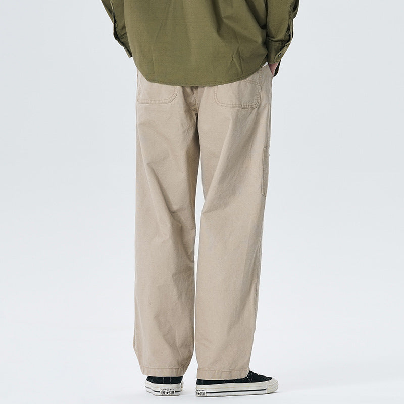 Roger – Loose Casual Cargo Pants with Multi-Pockets