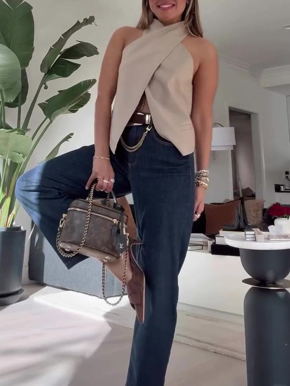 Kim – Elegant Sleeveless Vest