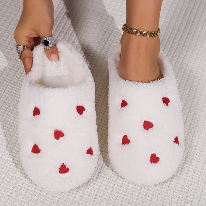 Tamara – Women's Heart Toe Fluffy Slippers