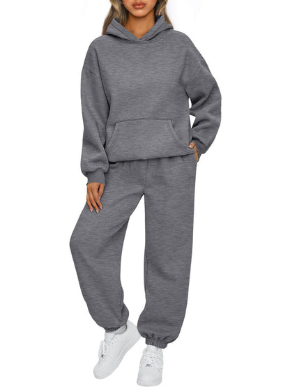 Rebecca – Women's Casual Hoodie Sportswear Set