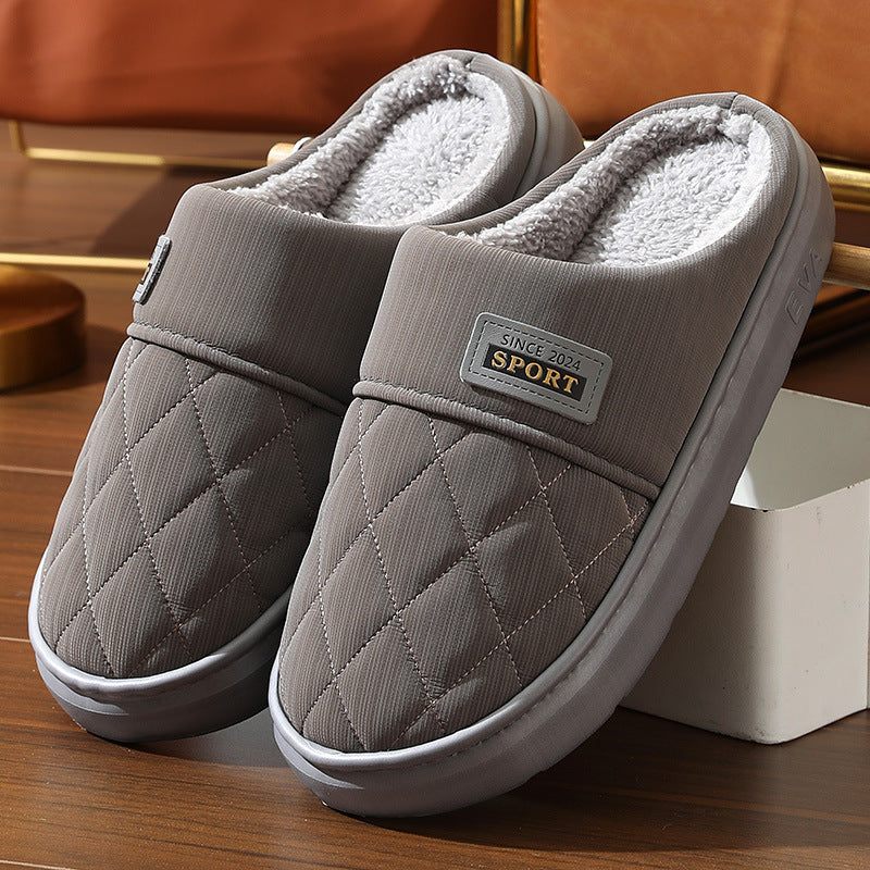 Keith – Winter Warm Plush Indoor Slippers