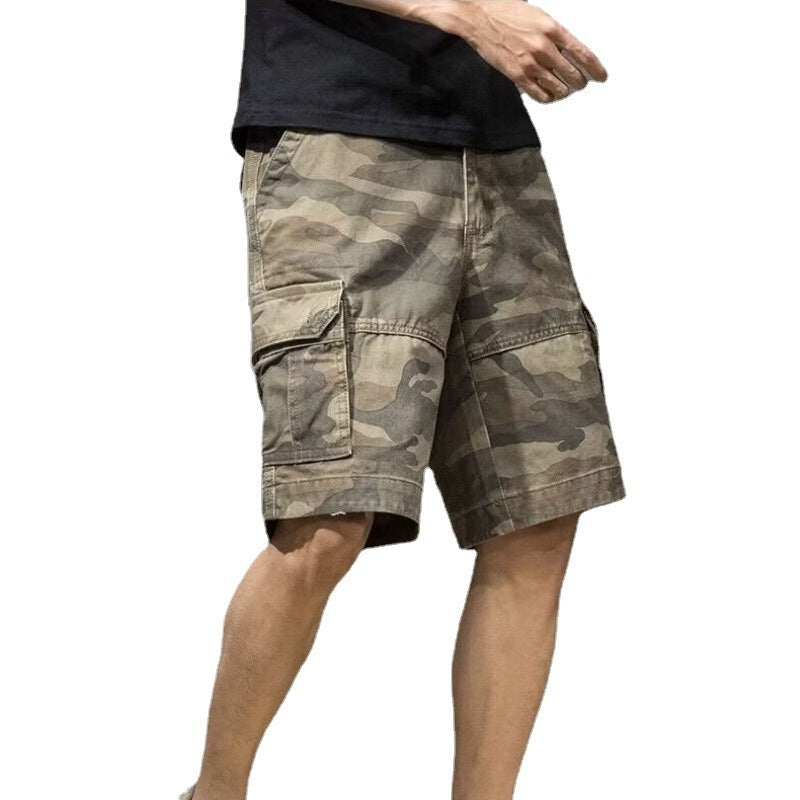Jacob – Casual Camouflage Workwear Shorts
