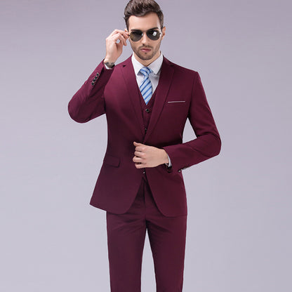 Phil – Men's Slim Suit with Retro Casual Style