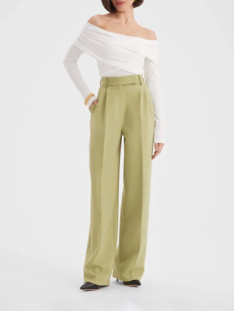 Zoe – Elegant High-Waisted Suit Set