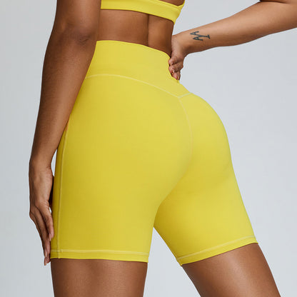 Sharon – High Waist Yoga Shorts with Belly Support