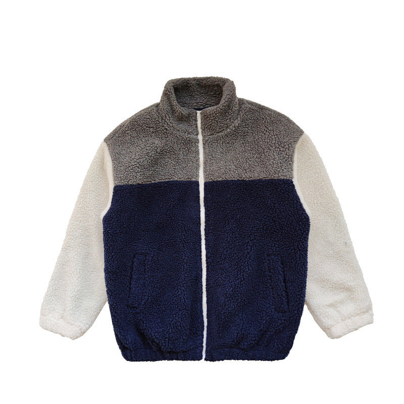 Mick – Men's Color Contrast Thick Padded Coat