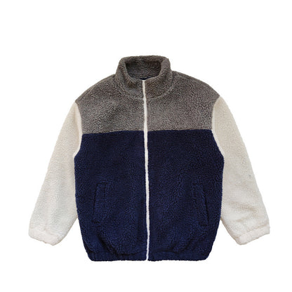 Mick – Men's Color Contrast Thick Padded Coat