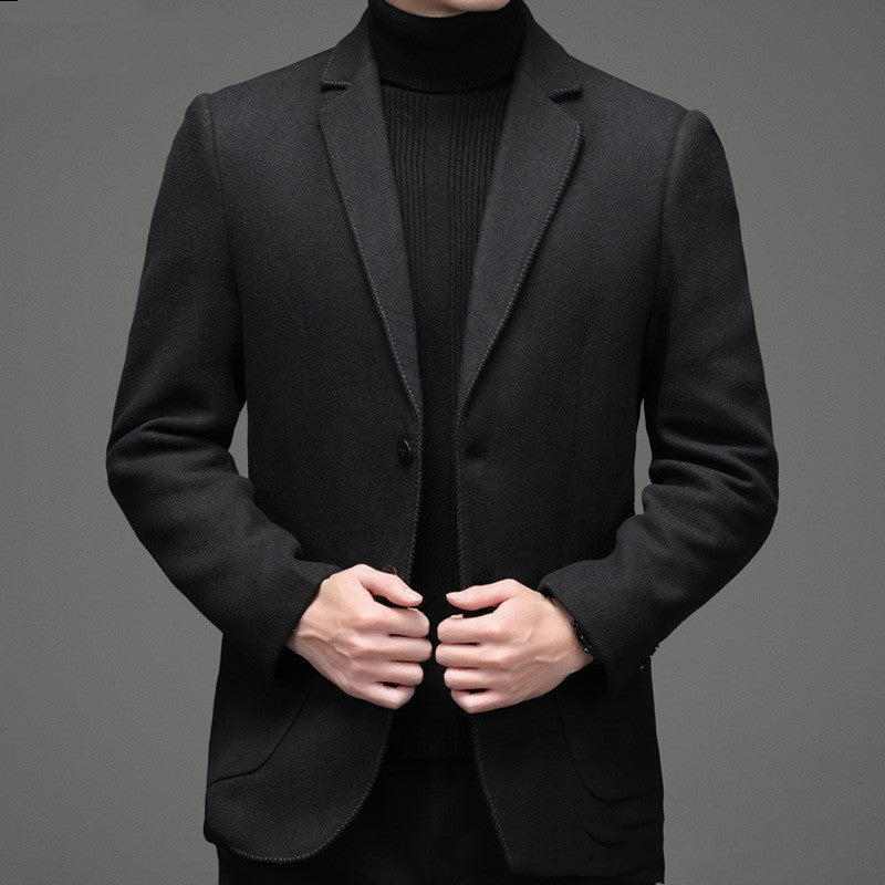 Eric – Casual Woolen Coat for Men