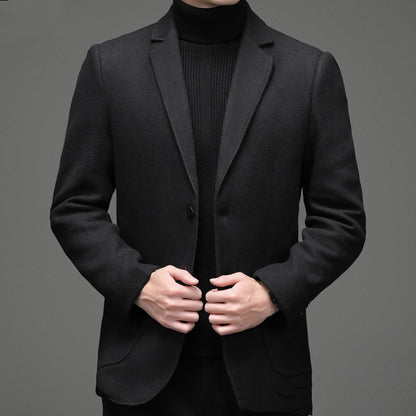 Eric – Casual Woolen Coat for Men