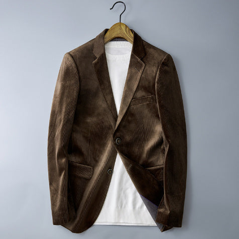Marc – Slim Corduroy Suit for Autumn