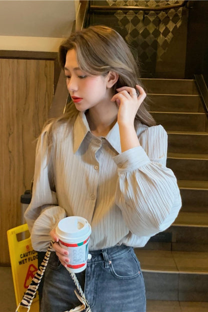 Kimberley – Vintage Polo Collar Shirt