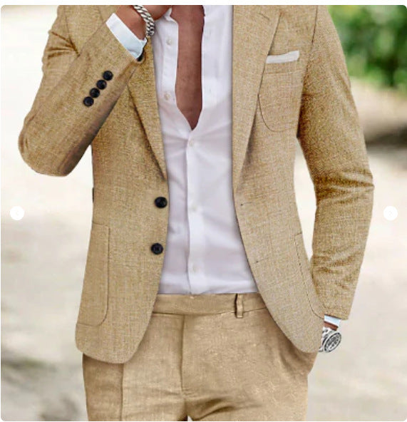 Jack – Two-Button Digital Print Suit