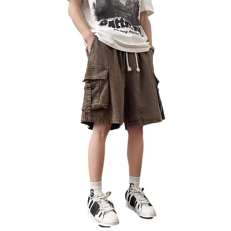 Michael – Men's Loose Multi-pocket Workwear Shorts