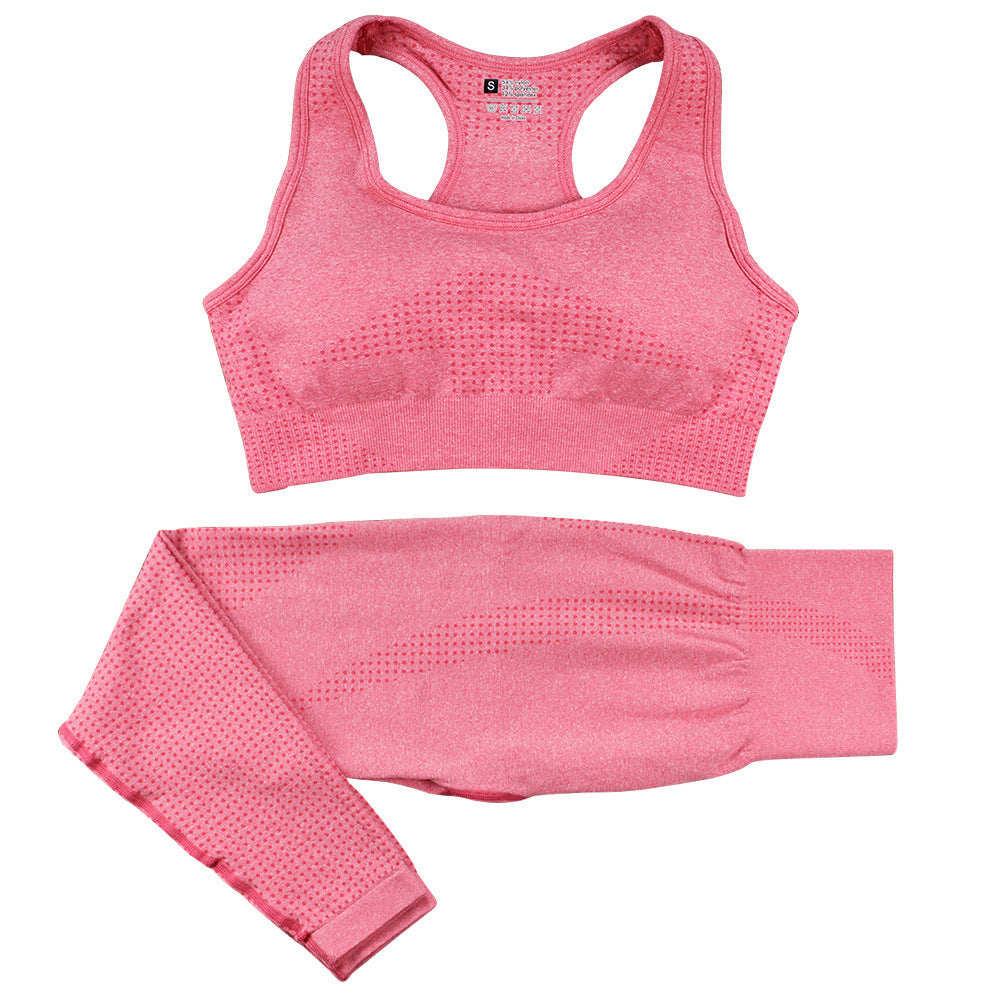 Ann – Seamless Yoga Set with High Waist Leggings
