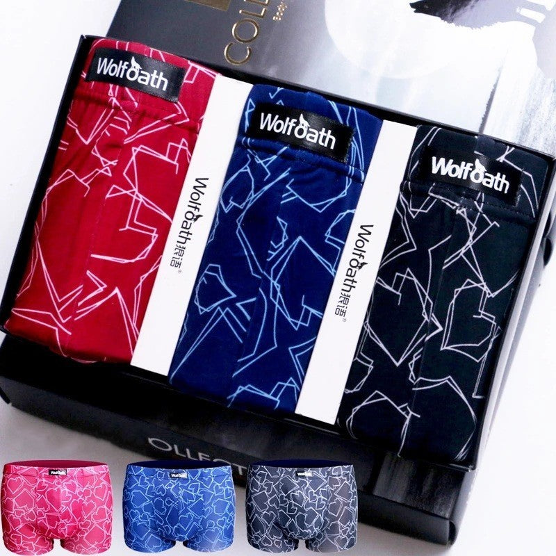 David – Men's Ice Silk Underwear 3-Pack
