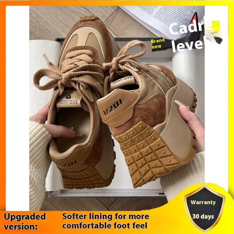 Alice – Retro Women's Platform Dad Shoes with Thick Soles