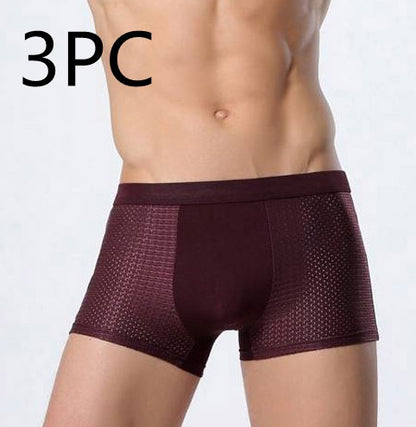 Bradley – Men's Mesh Boxer in Ice Silk