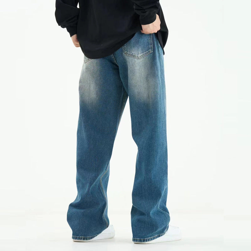 Bryan – Loose Oversize Straight Washed Jeans