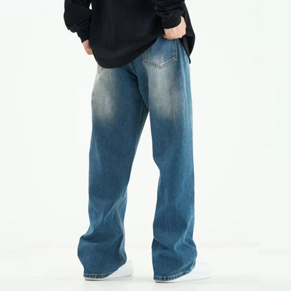 Bryan – Loose Oversize Straight Washed Jeans