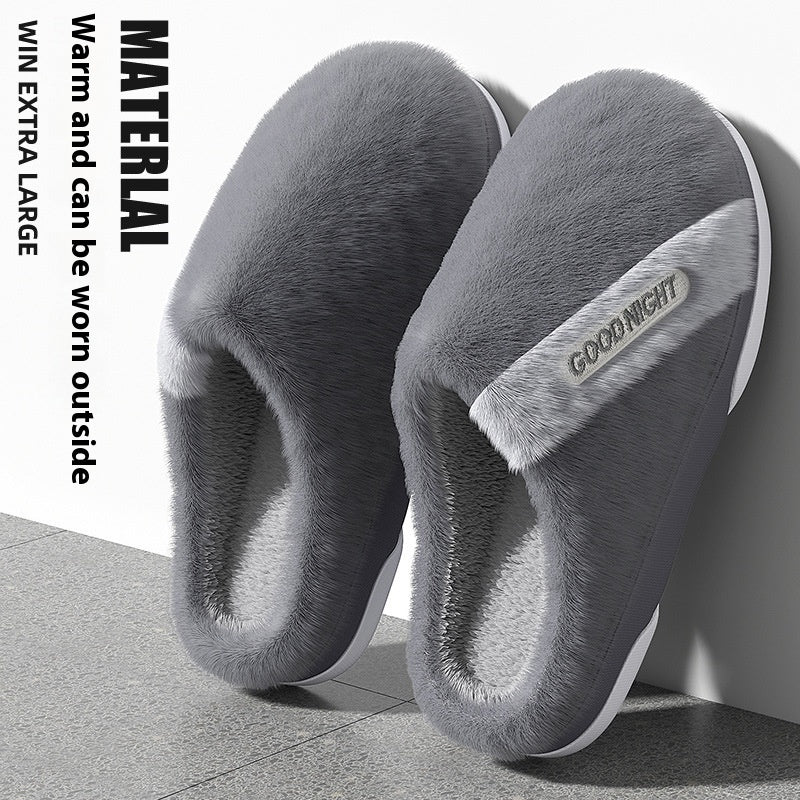 Conrad – Non-slip Warm Indoor Vegan Slippers