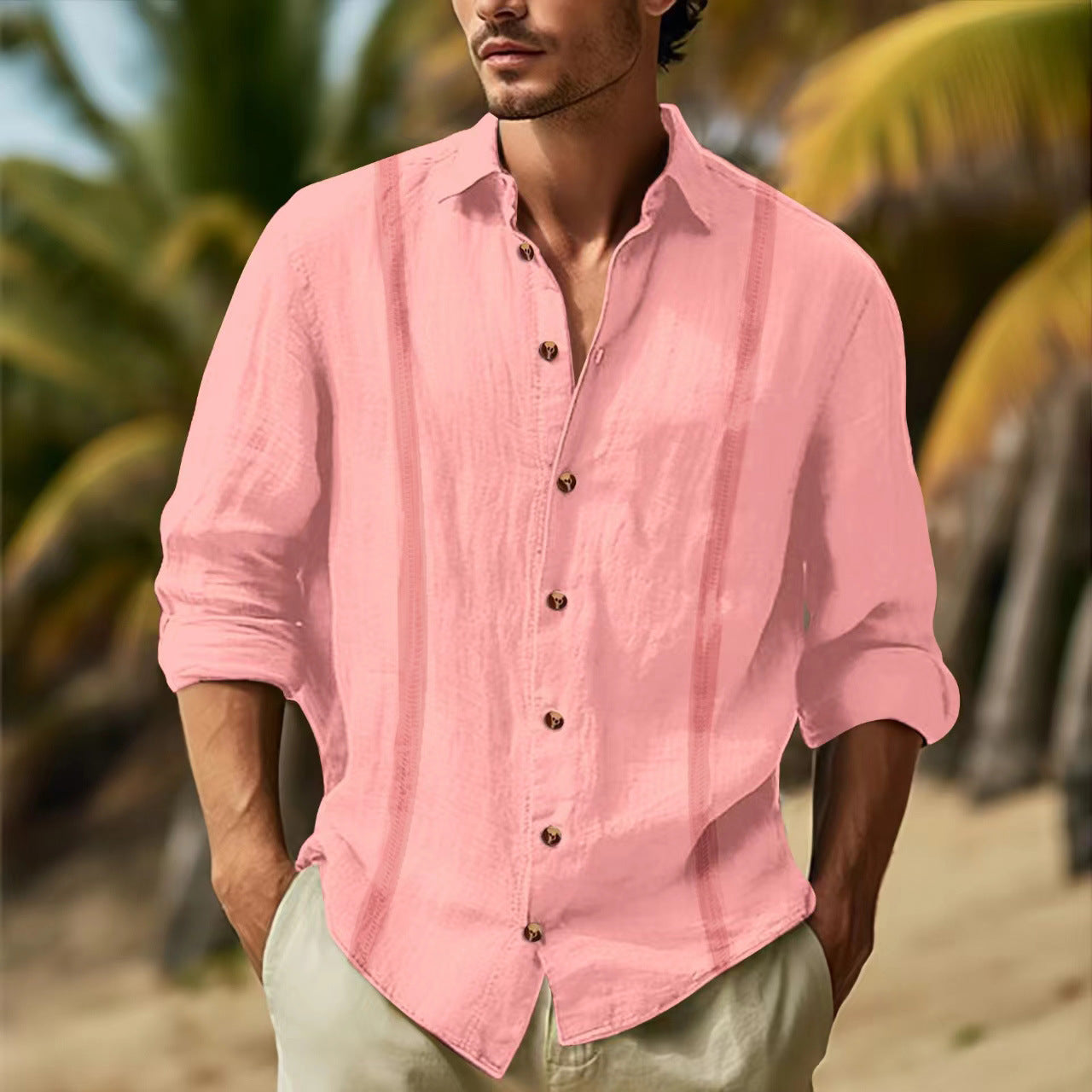 Dale – Casual Cotton Blend Men's Shirt