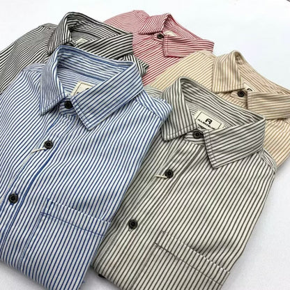 Toby – Casual Loose Fit Long Sleeve Shirt