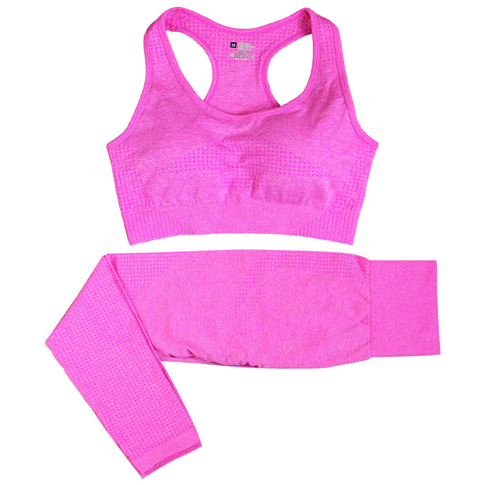 Ann – Seamless Yoga Set with High Waist Leggings