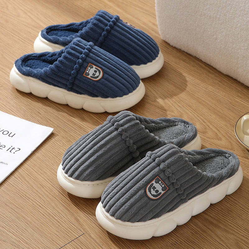 Rachael – Cozy Corduroy Vegan Slippers