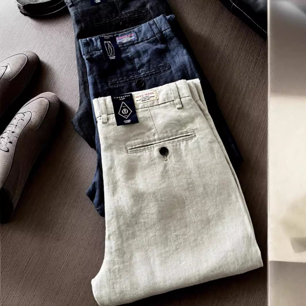 Gabriel – Men's Linen Casual Pants