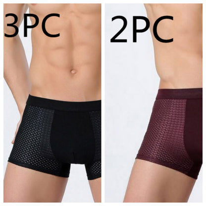 Bradley – Men's Mesh Boxer in Ice Silk