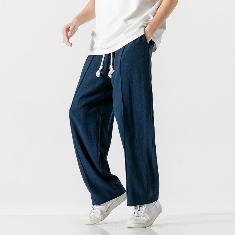 Alex – Relaxed Linen Harem Pants