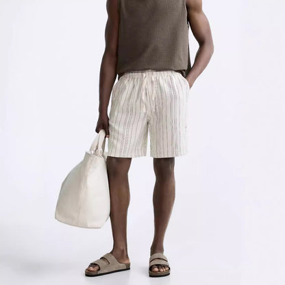 Fred – Casual Linen Blend Shorts