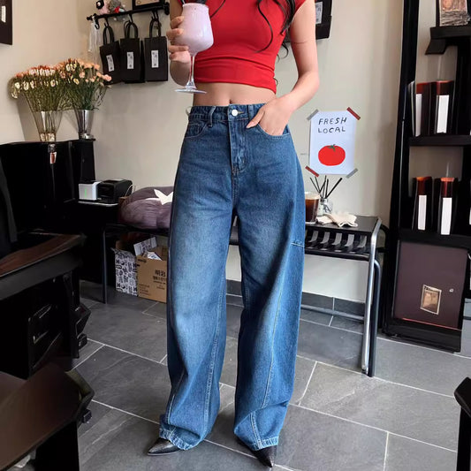 Francesca – Loose Fit Mid-Rise Jeans