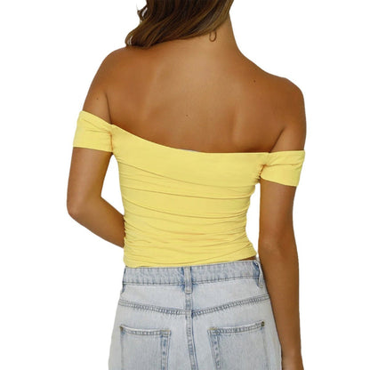 Michelle – Off-Shoulder Raglan Sleeve Top