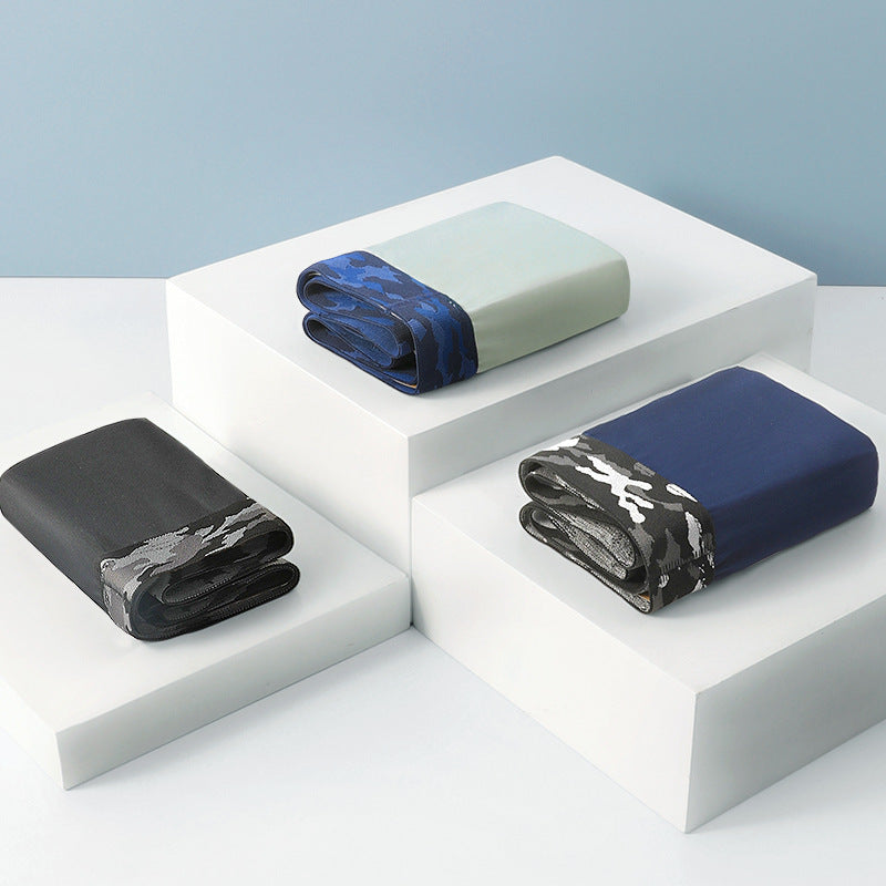 Neville – Seamless Ice Silk Summer Boxer Shorts