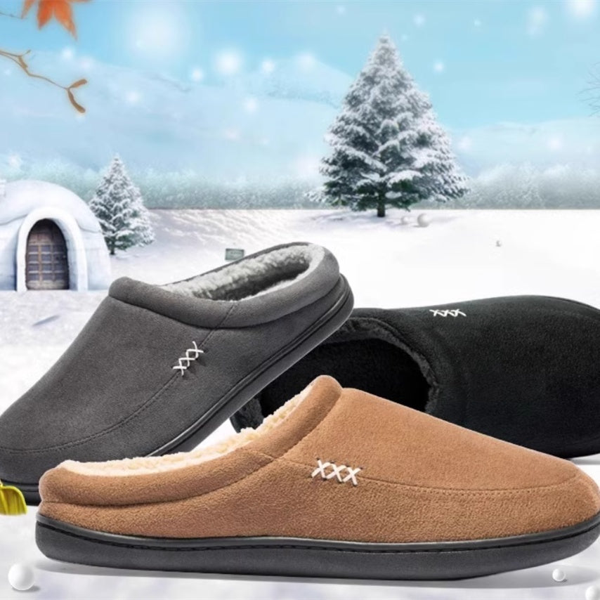 Jason – Warm Non-slip Breathable Cotton Slippers