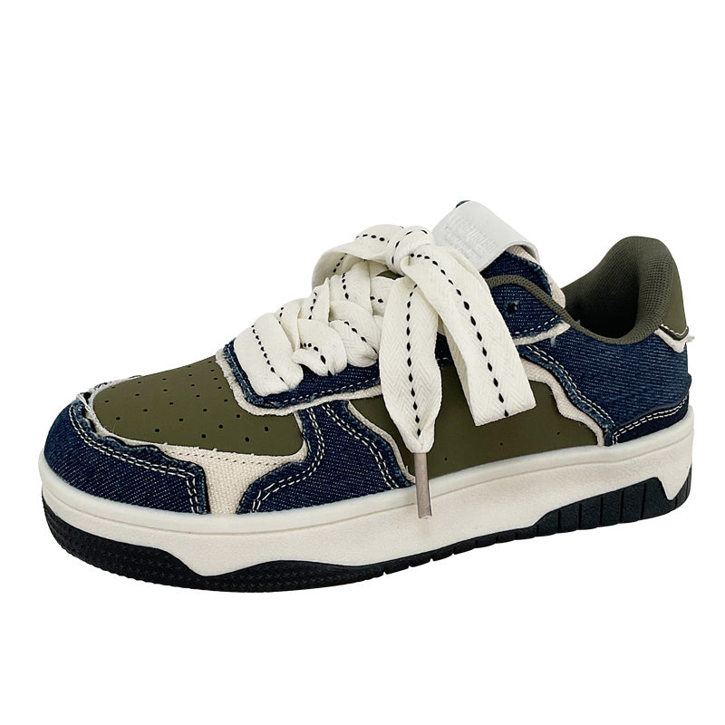 Matthew – Men's Casual Denim Blue Sneakers