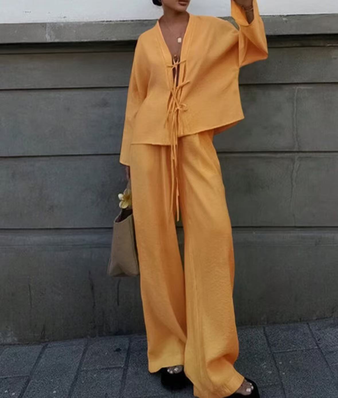 Kelly – Women's Fashion Lace-up Suit