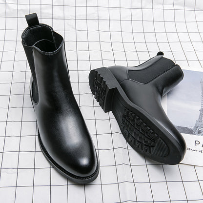 Rory – Men's Trendy High Top Vegan Leather Shoes