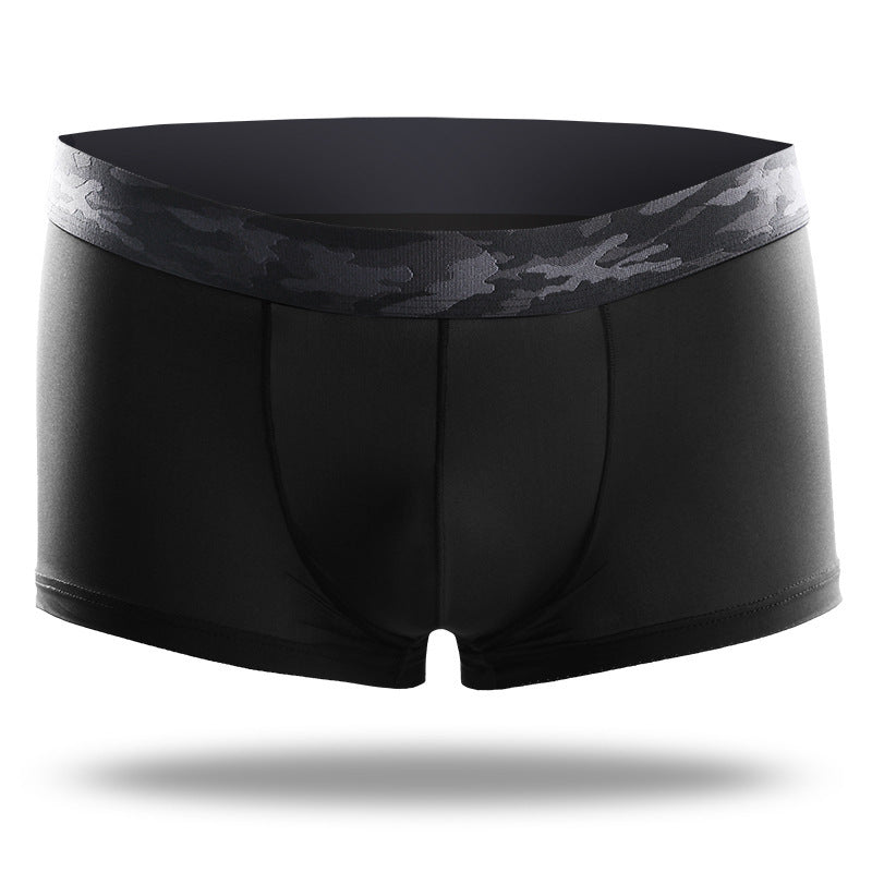 Neville – Seamless Ice Silk Summer Boxer Shorts
