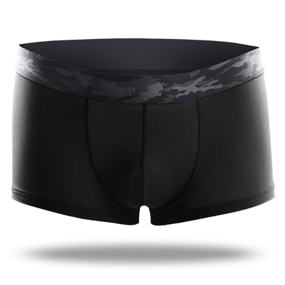 Neville – Seamless Ice Silk Summer Boxer Shorts