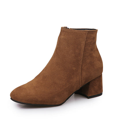 Shannon – Vegan Suede Women's Martin Boots