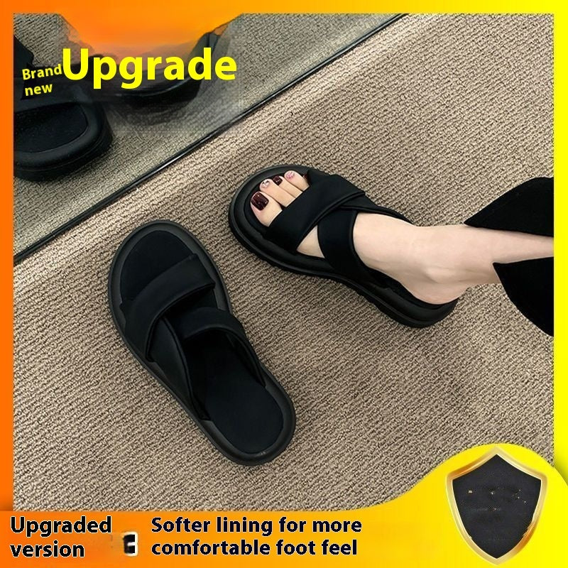 Heidi – Non-slip Outdoor Platform Slippers
