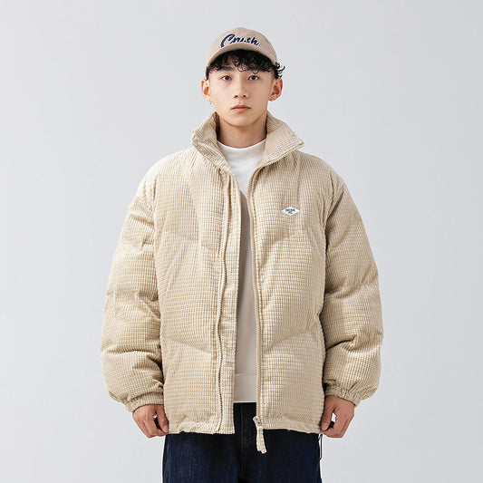 Ernest – Men's Stand-up Collar Cotton-Padded Coat