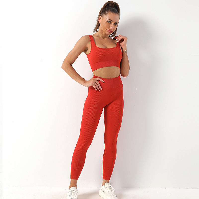 Wendy – Women's Yoga Sportswear Set with Bra and Hip Lift Trousers