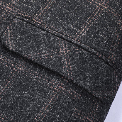 Callum – Slim Fit Plaid Suit